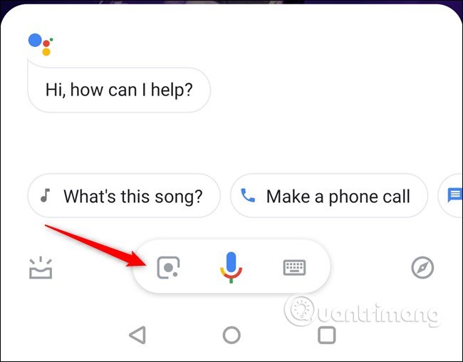 Quét mã QR bằng Google Lens